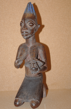 Escultura Yoruba.-